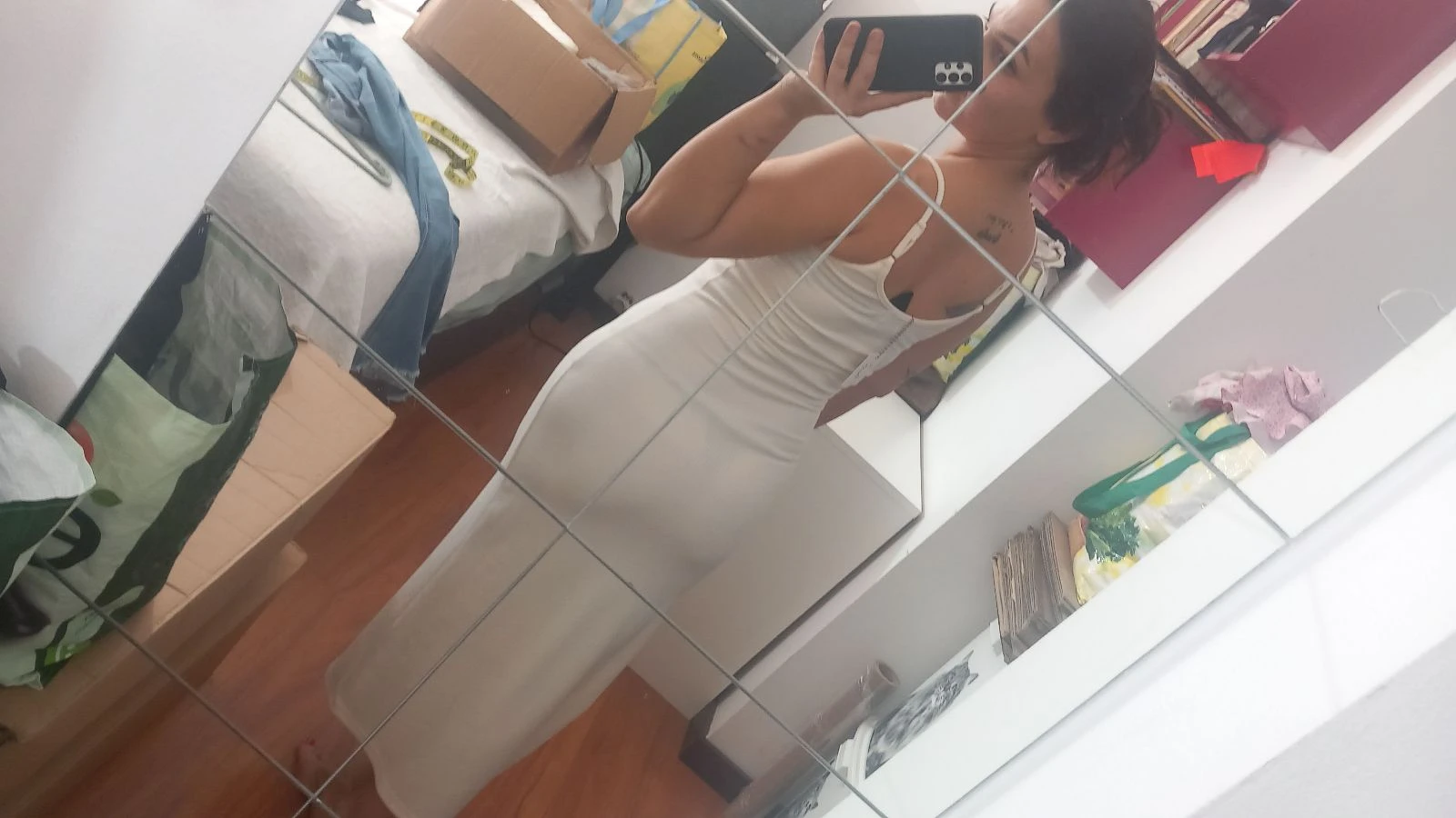 Robe longue côtelée Lili Sidonio neuve avec étiquette | Vestido comprido Novo – photo 9